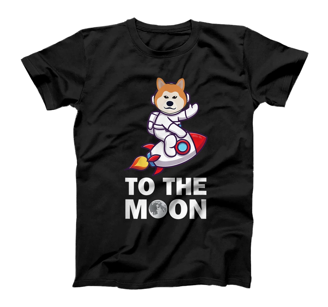 Dogecoin To The Moon Crypto Trader Investor T-Shirt, Kid T-Shirt and Women T-Shirt