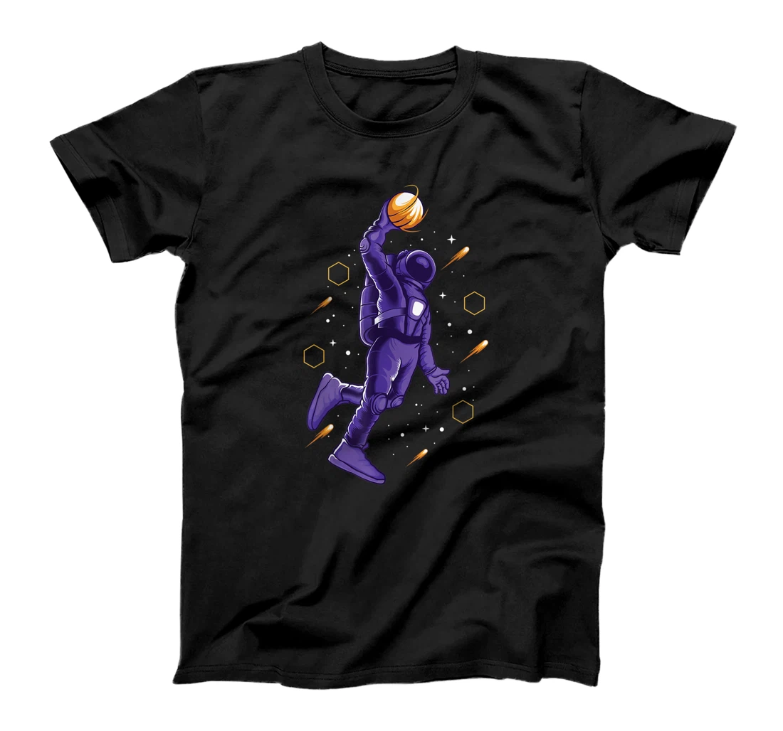 Astronaut Slam Dunk In Space T-Shirt, Kid T-Shirt and Women T-Shirt