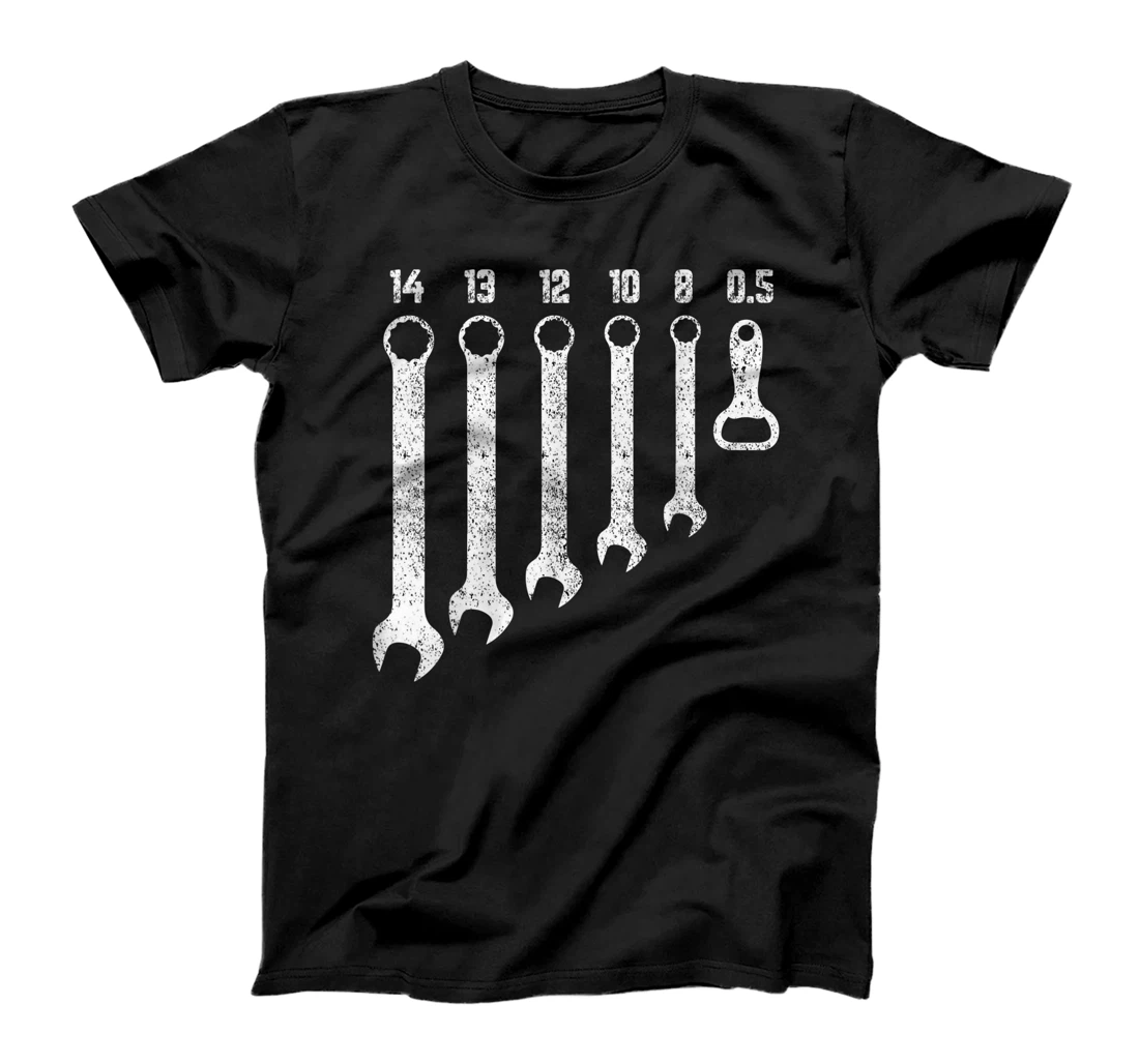 Car Mechanic Wrench & Bottle Opener T-Shirt, Women T-Shirt