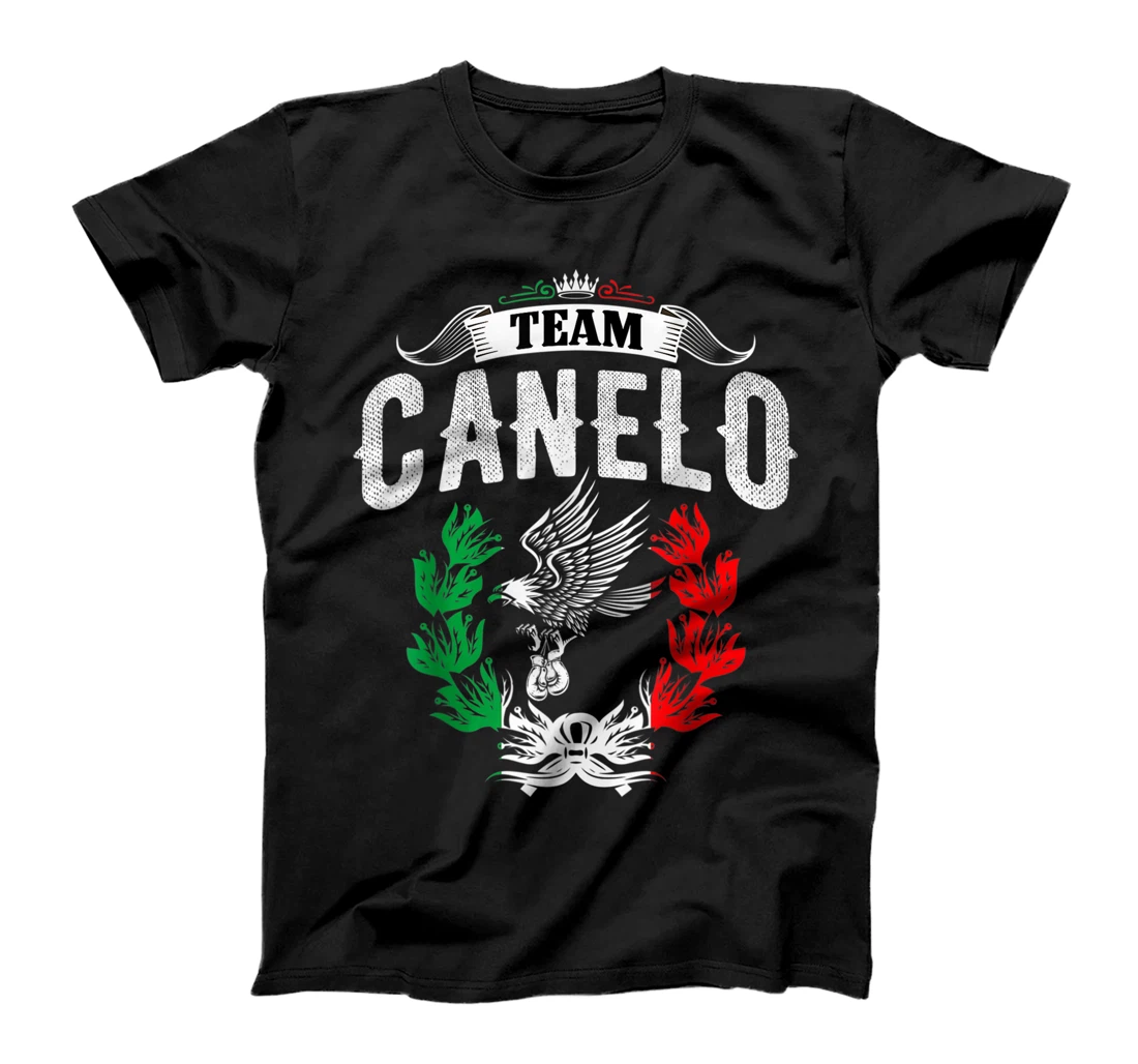 Personalized Funny Team Canelos Mexico Alvarez Flag Aguila Tricolor box T-Shirt, Kid T-Shirt and Women T-Shirt