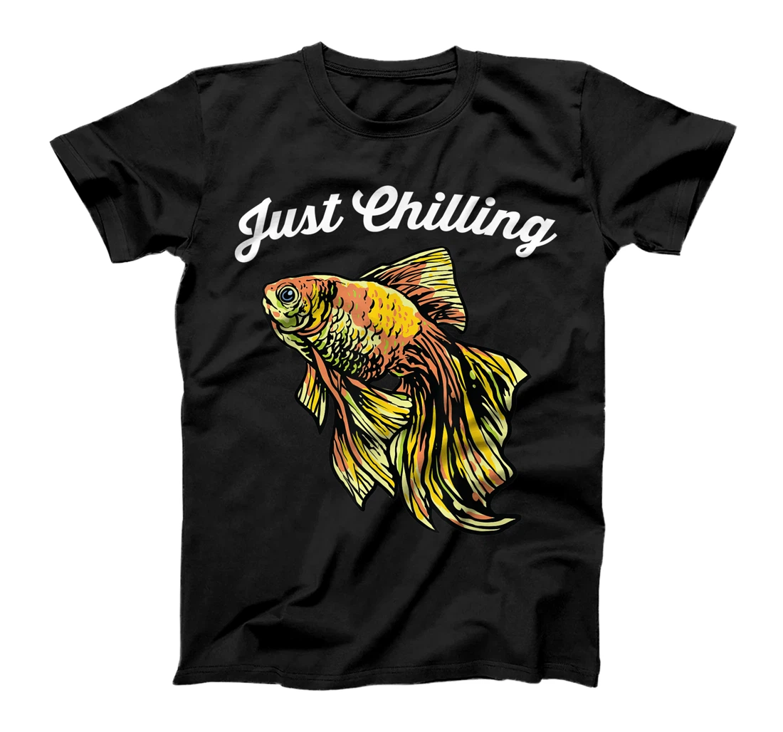 Personalized Koi - Just Chilling - Pet Fish - Petshop - Summer - Beach - T-Shirt, Kid T-Shirt and Women T-Shirt