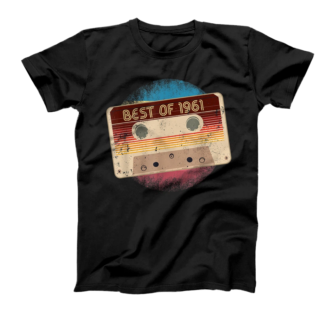 Personalized Best Of 1961 Cassette Vintage Ladies Men 60 Years T-Shirt, Women T-Shirt