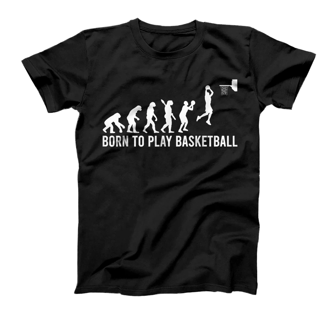Personalized Basketball Player Basketballer Sports Evolution T-Shirt, Kid T-Shirt and Women T-Shirt