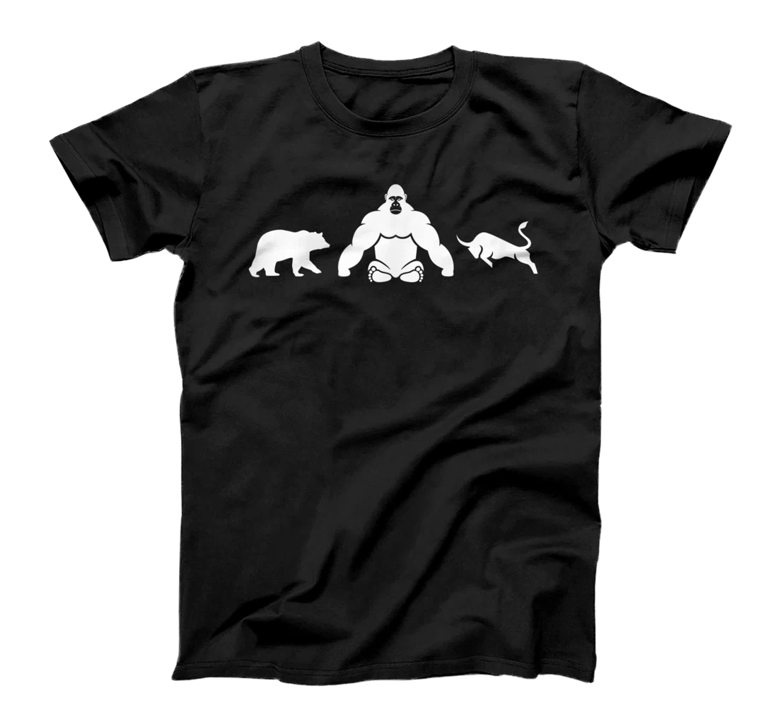 Bear Bull Gorilla Gang AMC GME Ape Meme Superstonk Stonk T-Shirt, Women T-Shirt