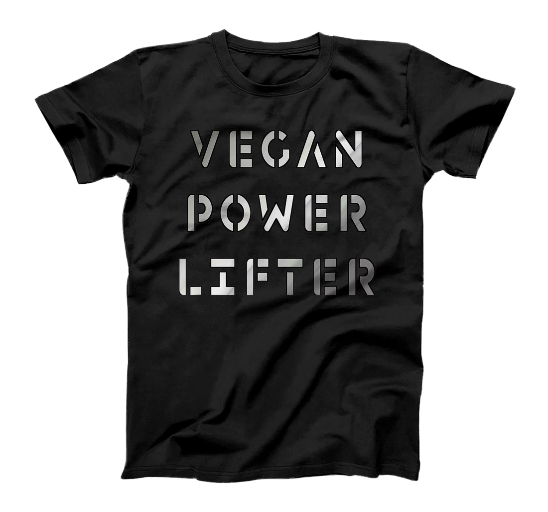 Vegan Power Lifter T-Shirt, Kid T-Shirt and Women T-Shirt