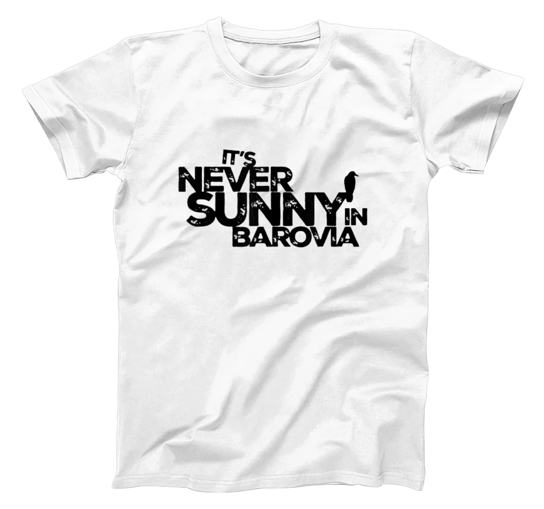 It's Never Sunny In Barovia Funny Raven Bird Vintage T-Shirt, Women T-Shirt