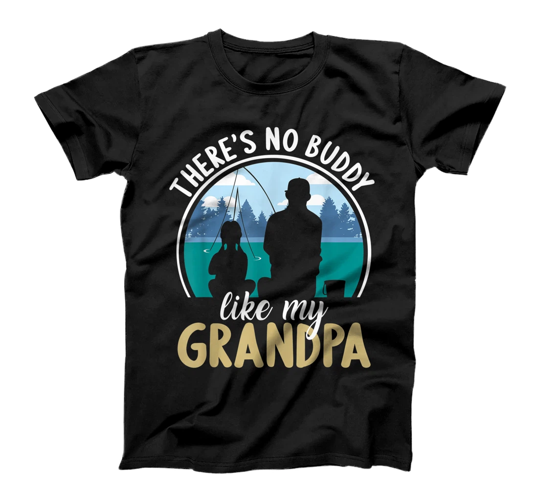 Personalized GRANDPA Granddaughter friends forever fishing together T-Shirt, Kid T-Shirt and Women T-Shirt