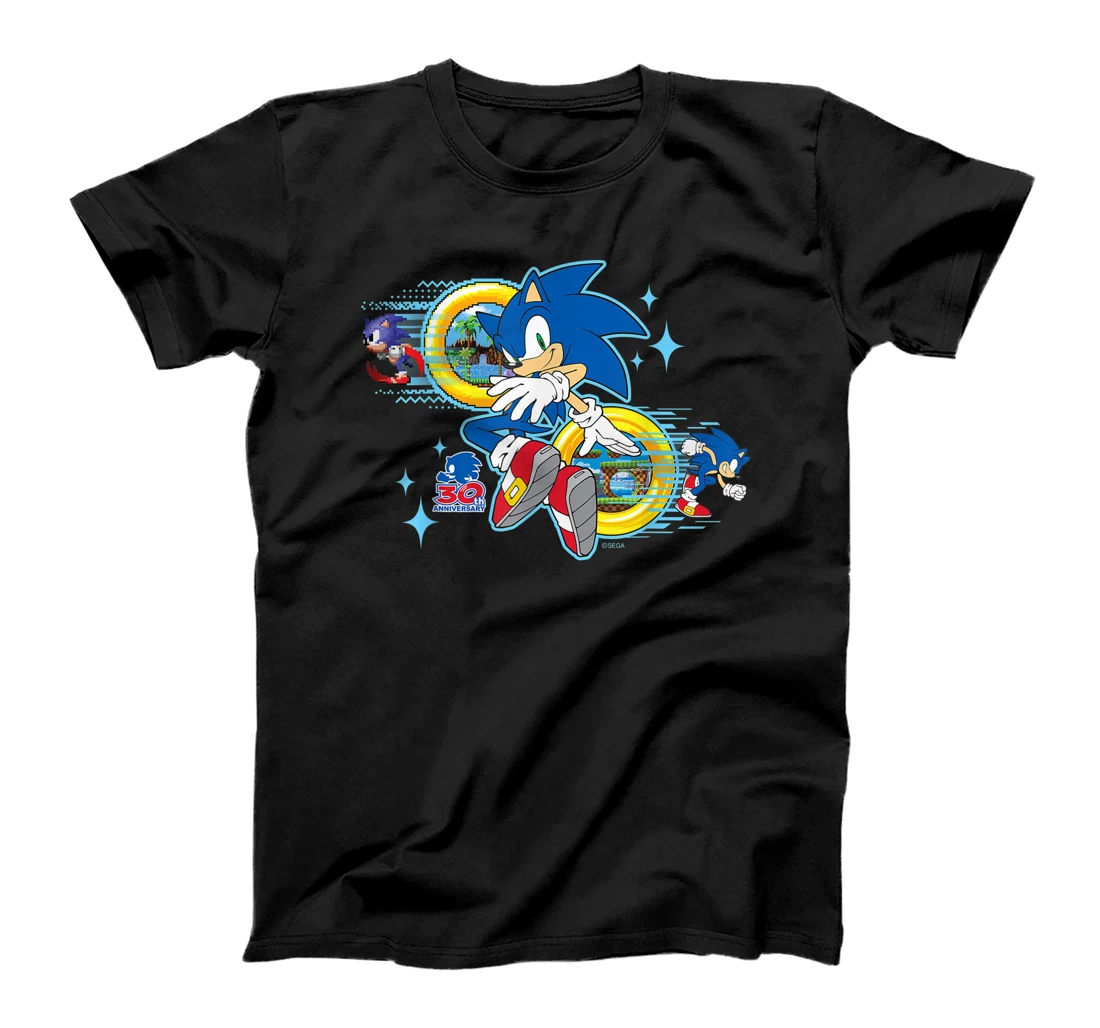 Sonic the Hedgehog's 30th Anniversary T-Shirt, Kid T-Shirt and Women T-Shirt T-Shirt, Kid T-Shirt and Women T-Shirt