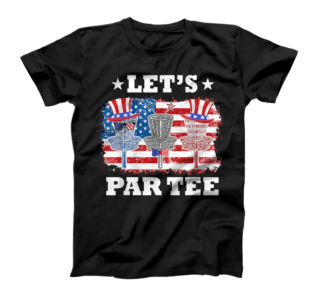 Disc Goft Par Tee America Independences Day Gift Apparel T-Shirt, Women T-Shirt