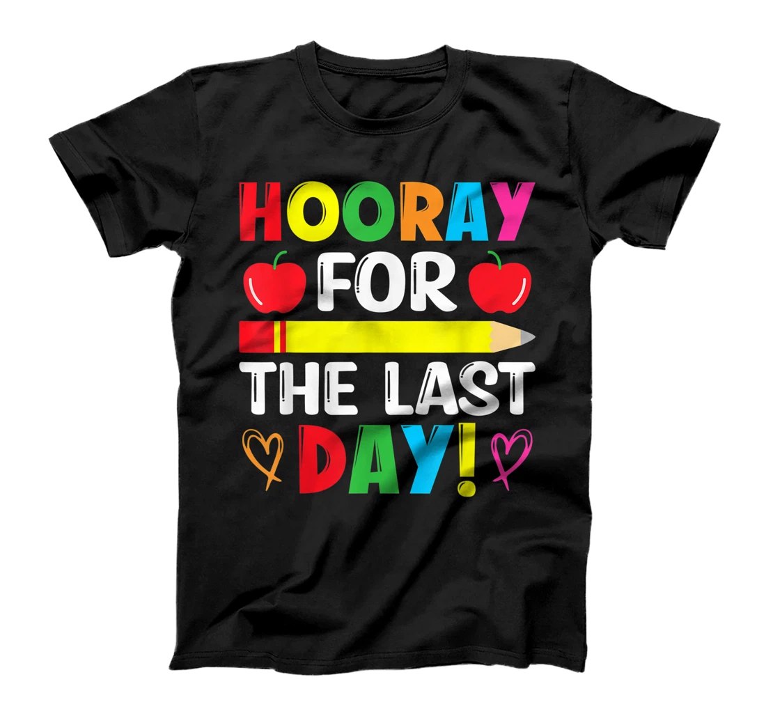 Personalized Hooray The Last Day Of School 2021 Funny Teacher Student T-Shirt, Kid T-Shirt and Women T-Shirt