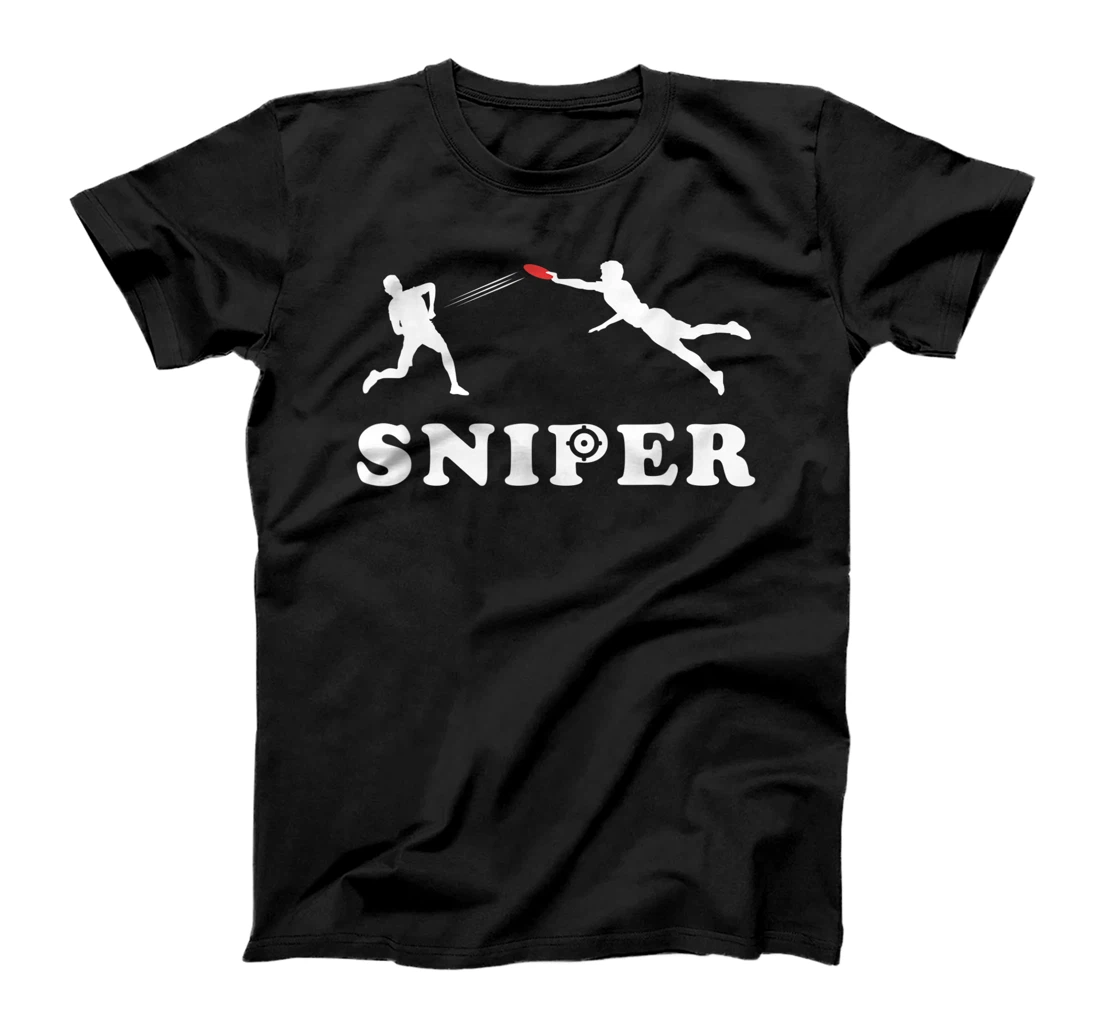 Personalized Sniper Funny Ultimate Disc Sports T-Shirt, Women T-Shirt