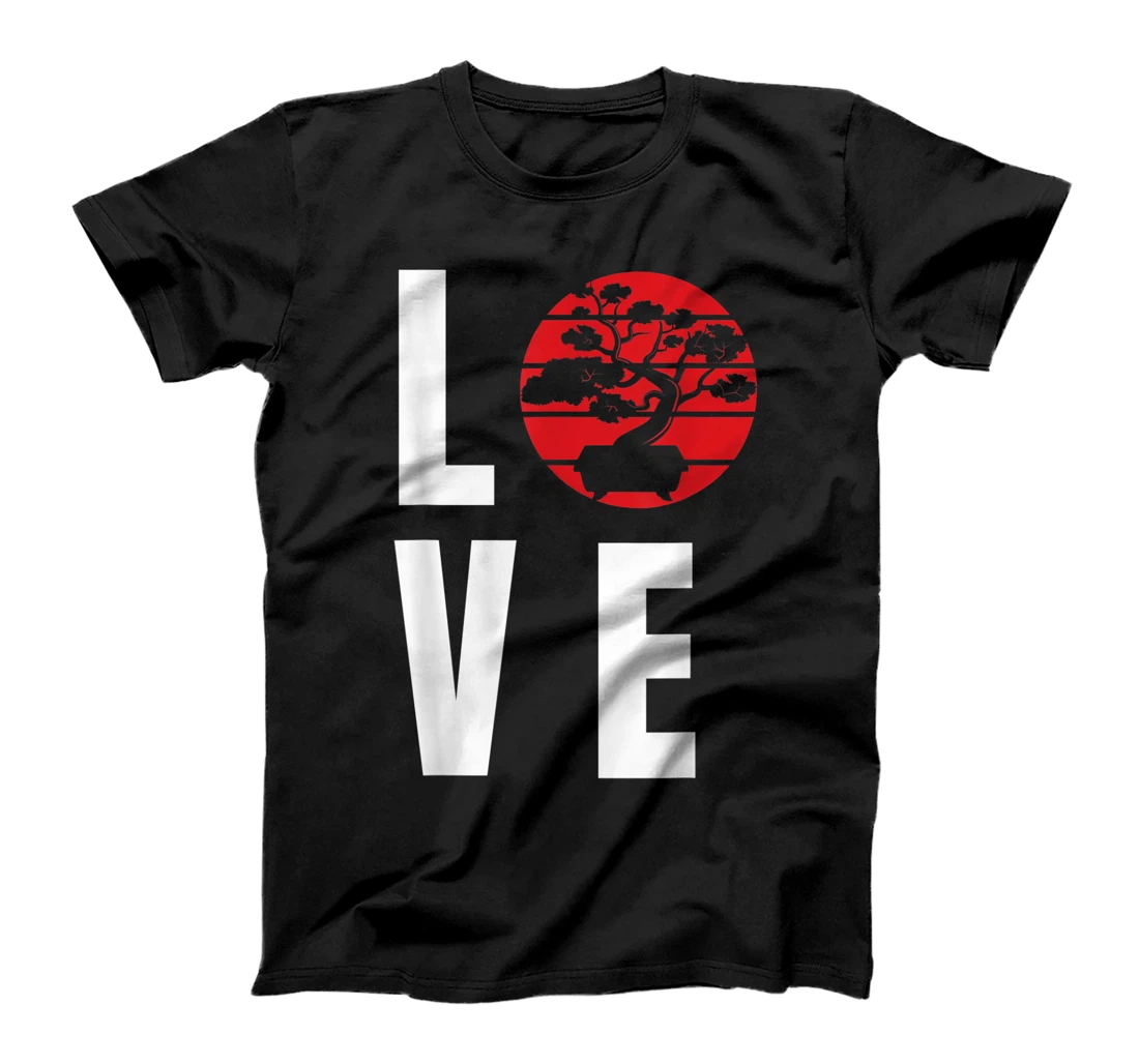 Personalized Love Chinese Elm Bonsai Tree Japanese Gardening T-Shirt, Kid T-Shirt and Women T-Shirt