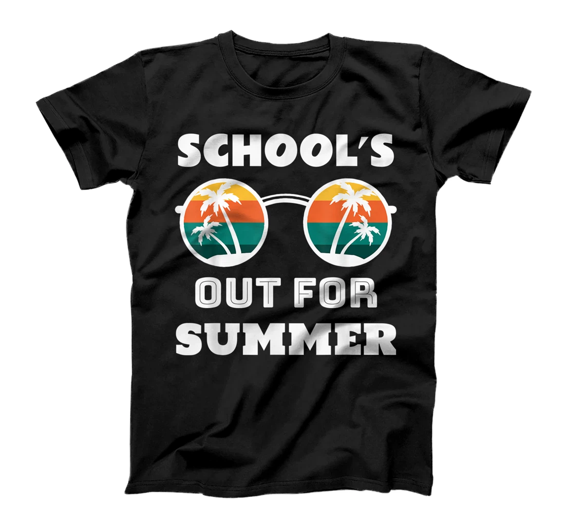 Personalized Last Day Of School Schools Out For Summer Teacher Gift SHIRT T-Shirt, Women T-Shirt