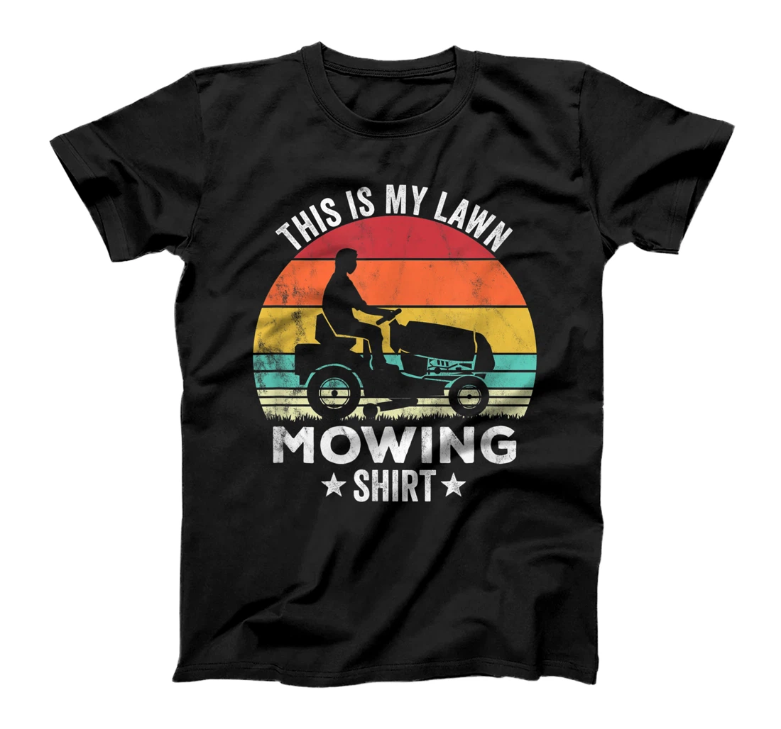 Personalized Lawn mowing T-Shirt, Women T-Shirt