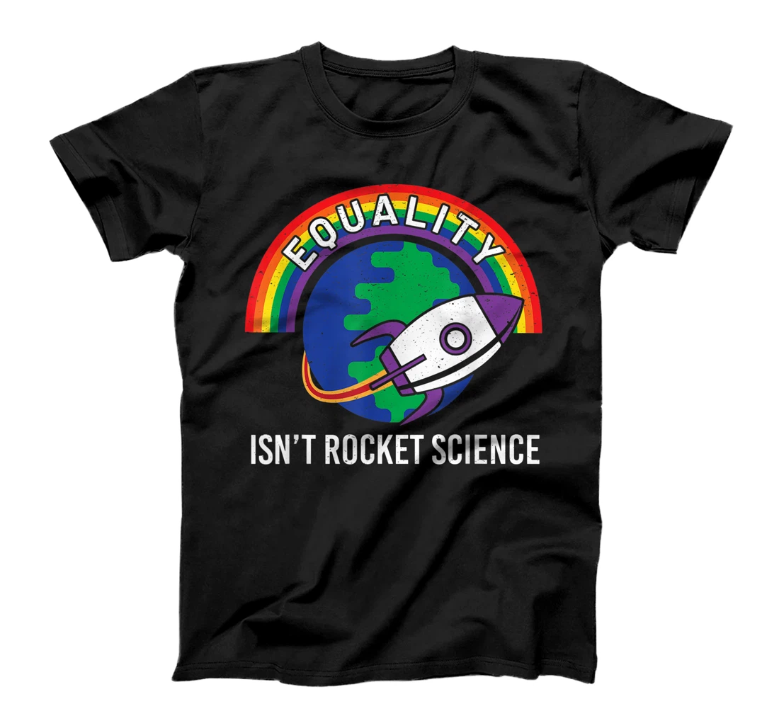 Personalized Equality Isnt Rocket Science Is Not Outfit Trans Girl Pan T-Shirt, Women T-Shirt