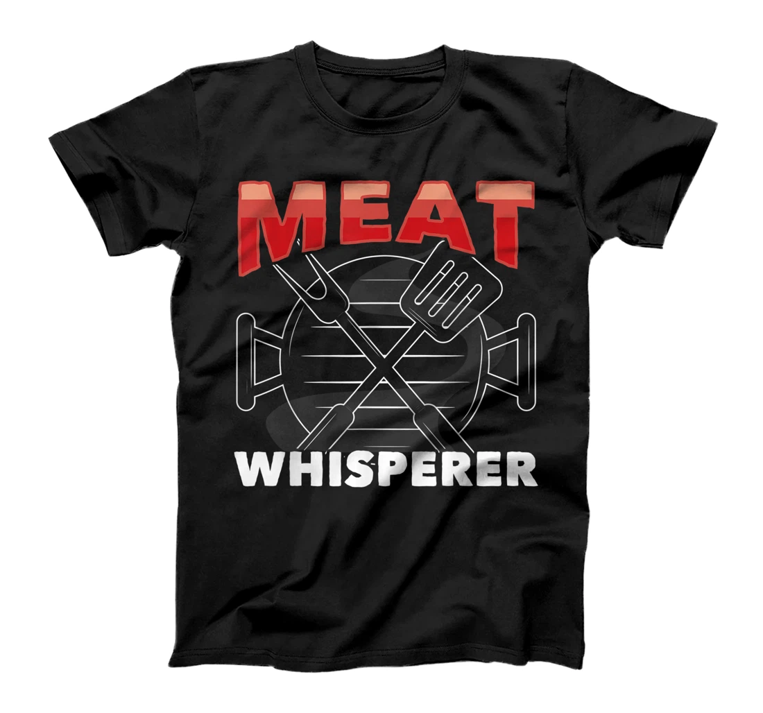 Personalized Meat Whisperer Butcher Grill Master Pitmaster T-Shirt, Women T-Shirt