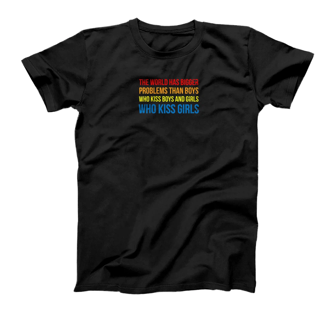 Personalized Proud Pansexual Transgender Queer LGBTQ+ Love Equality Bi T-Shirt, Women T-Shirt