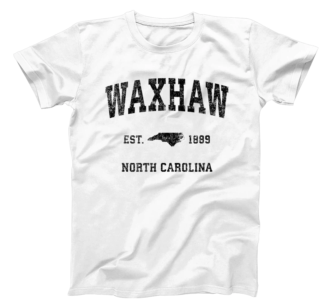 Personalized Waxhaw North Carolina NC Vintage Sports Design Black Print T-Shirt, Kid T-Shirt and Women T-Shirt
