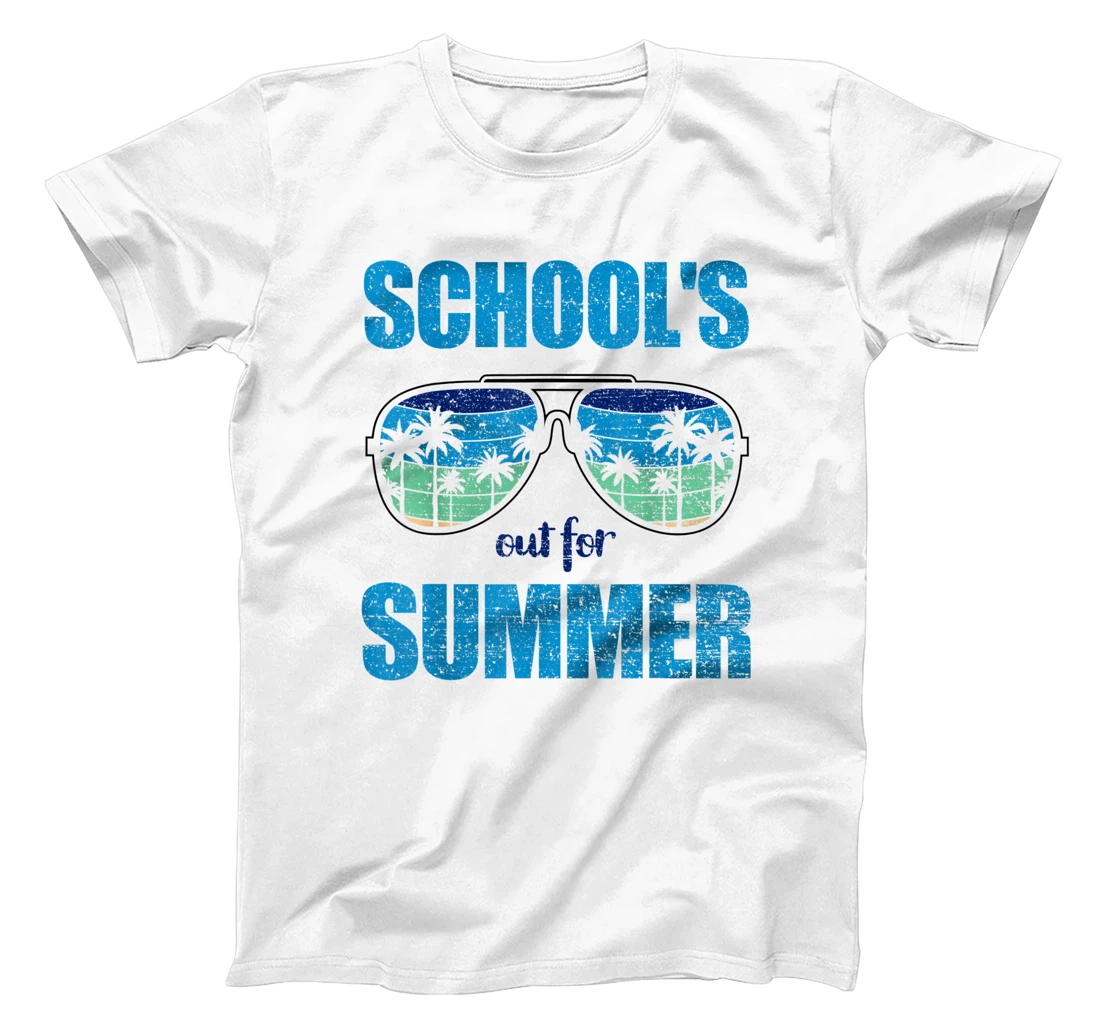 Personalized Schools Out For Summer Teacher Summer T-Shirt, Kid T-Shirt and Women T-Shirt