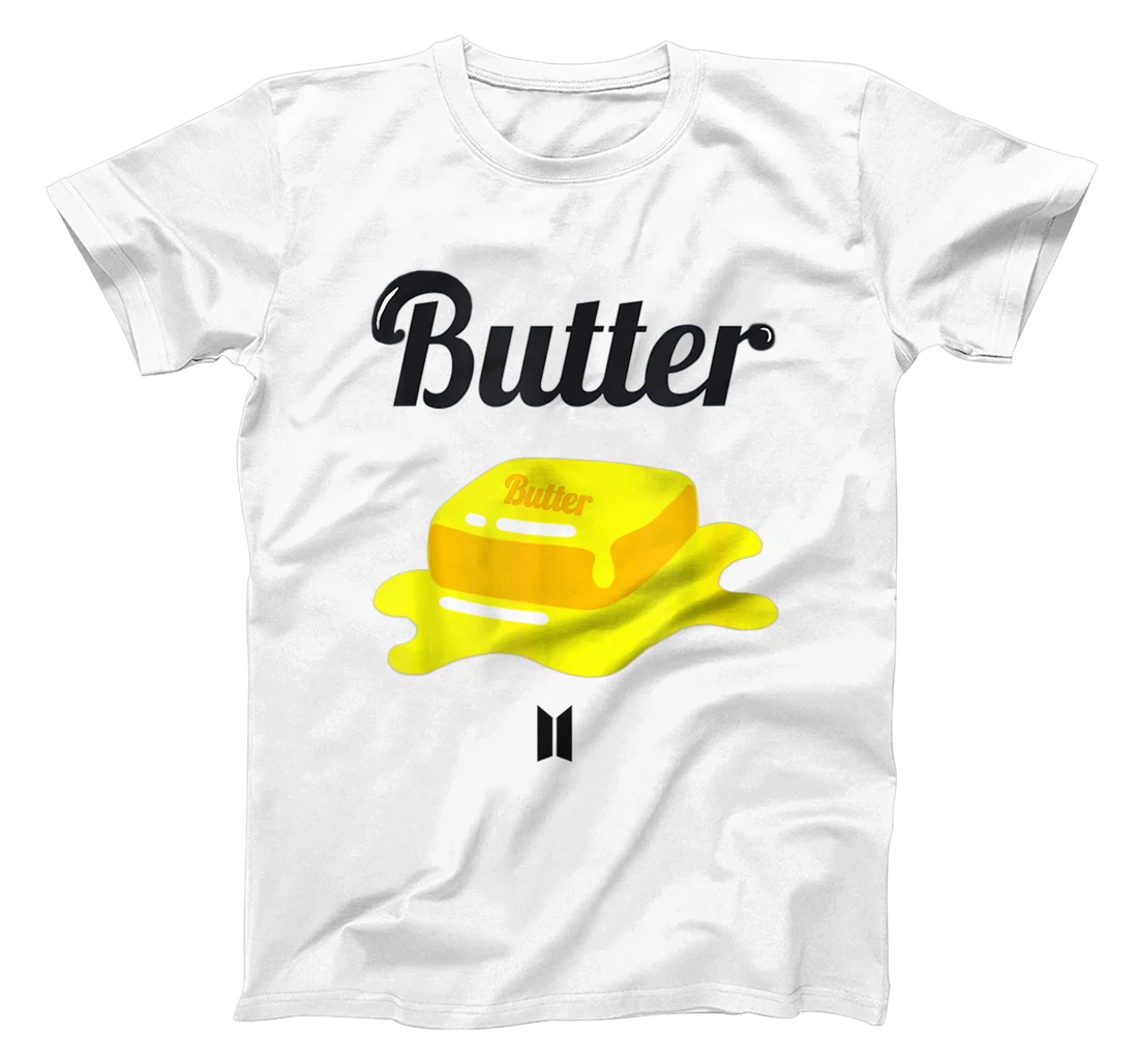 Personalized Butter K-pop star love Korean music fan melting BTS T-Shirt, Kid T-Shirt and Women T-Shirt
