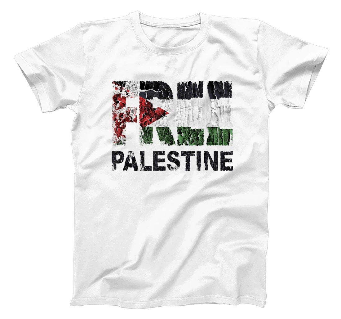 Personalized Free Palestine Flag T-Shirt, Kid T-Shirt and Women T-Shirt