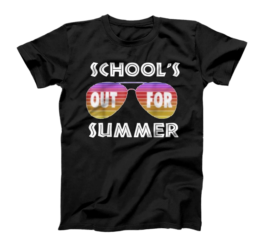 Personalized Students Teachers School's Out For Summer Vacation Teacher T-Shirt, Kid T-Shirt and Women T-Shirt