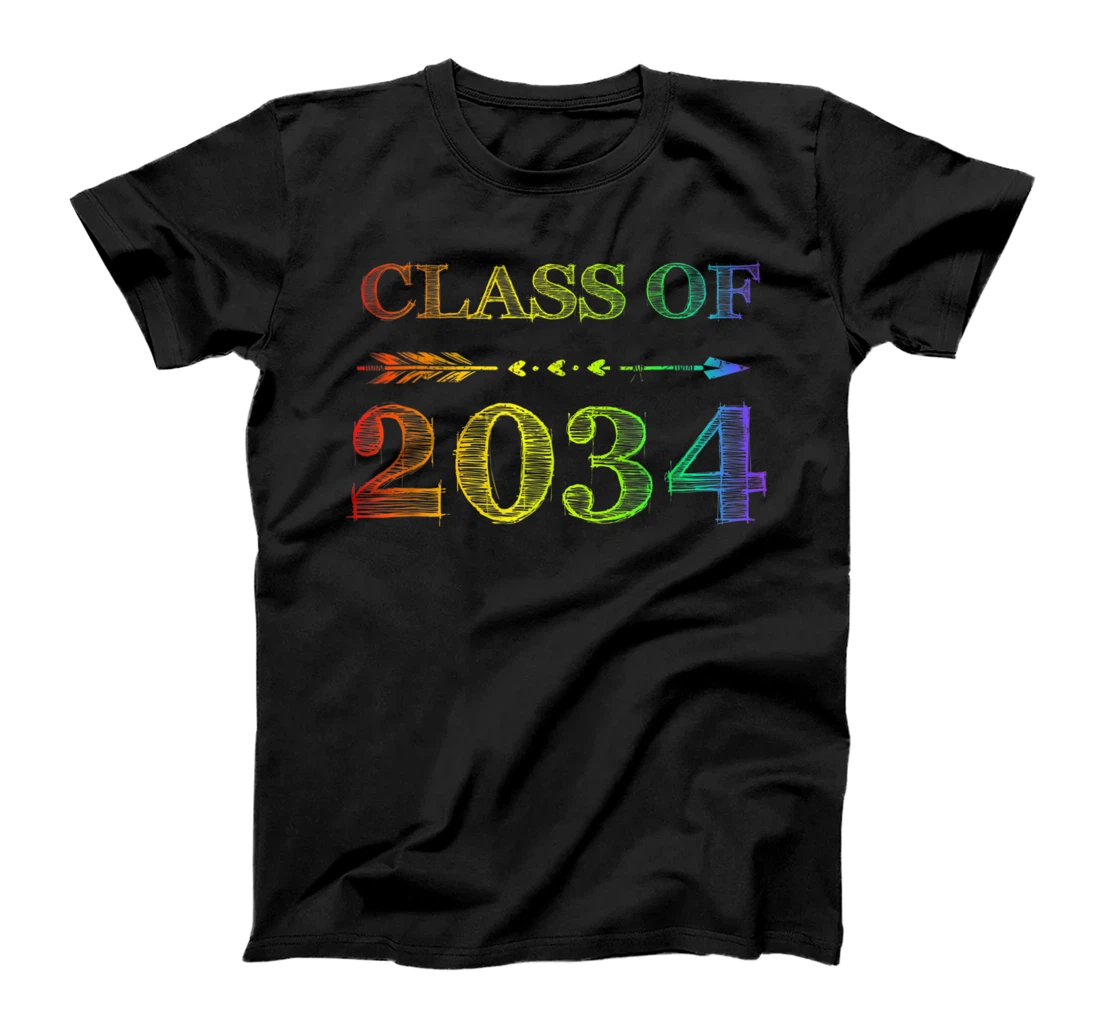 Class Of 2034 Shirt Pre-K Graduate Preschool Graduation T-Shirt, Kid T-Shirt and Women T-Shirt