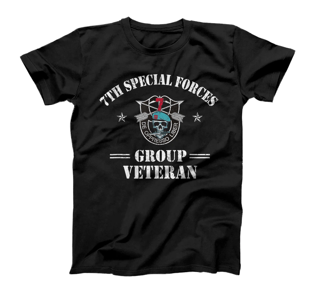 7th Special Forces Group Veteran 7th SFG Memorial 4th July T-Shirt, Women T-Shirt