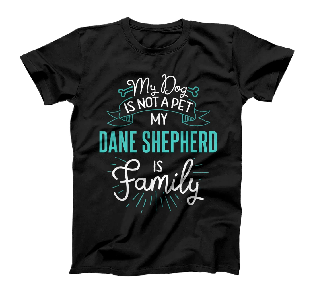 Cute Dane Shepherd Design Family Dog Giftn T-Shirt, Women T-Shirt