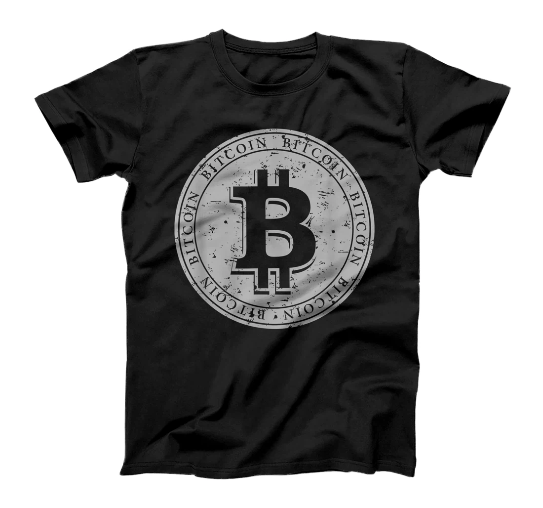 Golden BTC Bitcoin Cryptocurrency Token Tee shirts, Bitcoin T-Shirt, Kid T-Shirt and Women T-Shirt