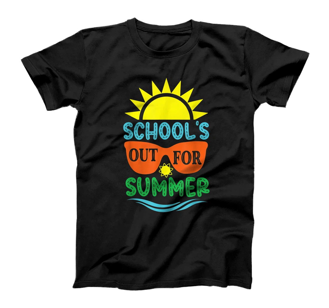 Schools Out For Summer Funny School Summer Tee T-Shirt, Kid T-Shirt and Women T-Shirt