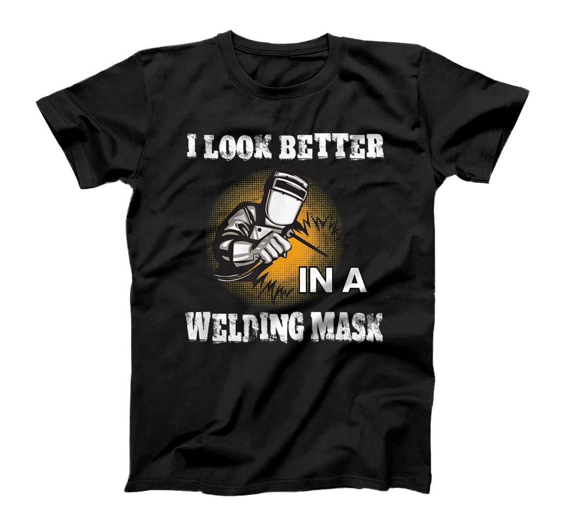 Mens Flash Me Im a Welder Welder Tools Blacksmith Metalworker T-Shirt