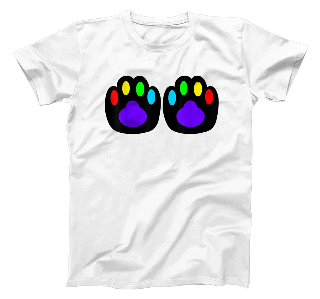 Personalized Paw Prints T-Shirt, Kid T-Shirt and Women T-Shirt
