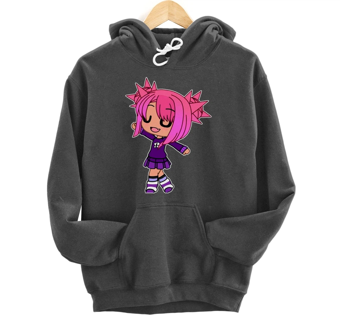 Personalized Gacha Life / Gacha Club Chibi Anime Kawaii Outfits Merch 18  Pullover Hoodie - All Star Shirt