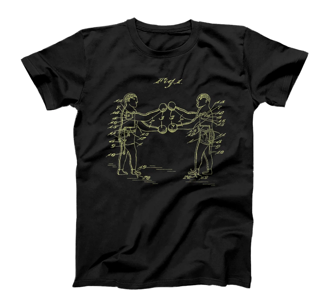 Womens Boxing Toy Patent Illustration circa 1909 T-Shirt, Women T-Shirt