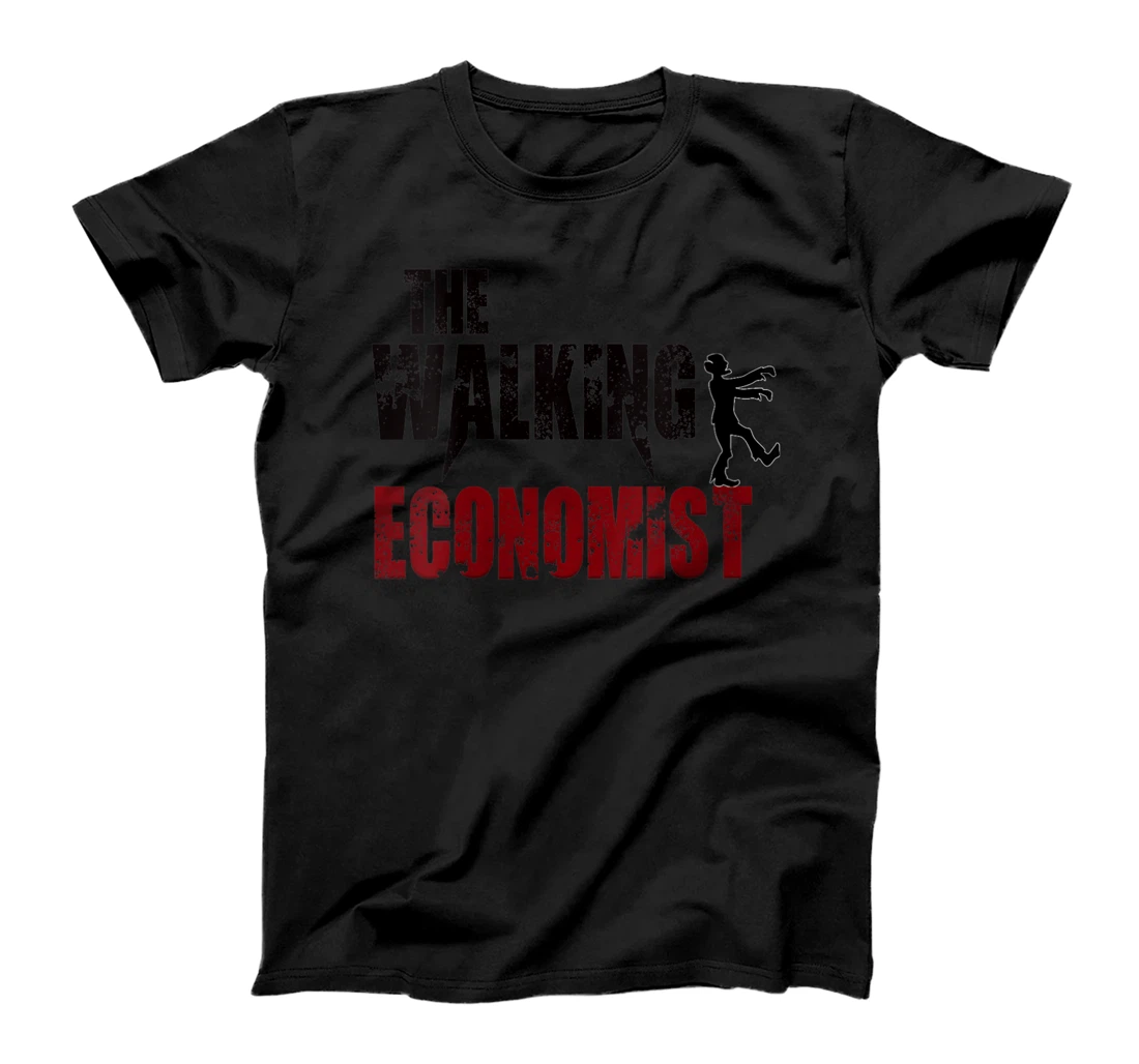 Womens Walking Economist, expert in economics, economy funny humor T-Shirt, Women T-Shirt