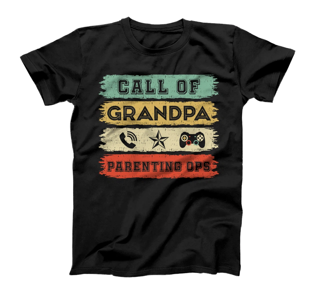 Gamer Grandpa Call Of Grandpa-Call Of Grandpa Parenting Ops T-Shirt