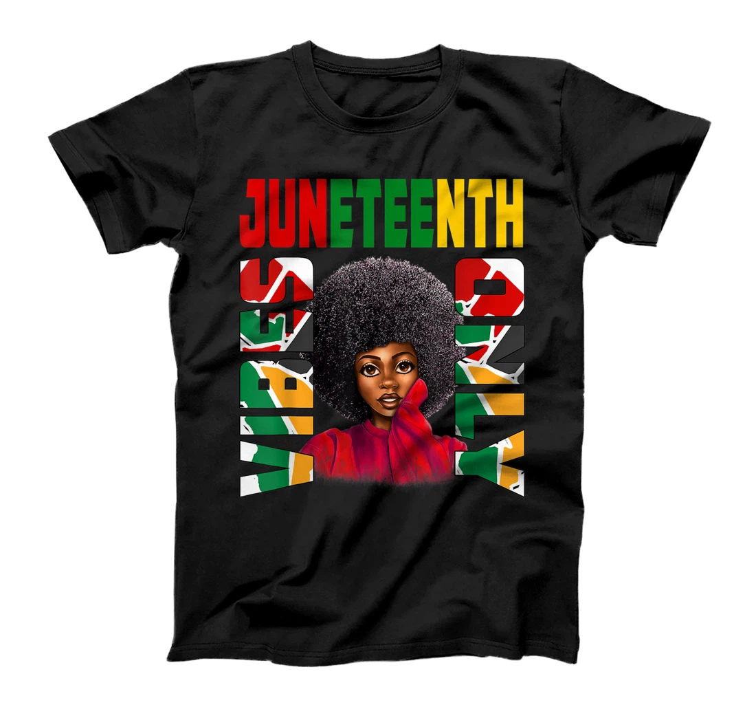 Juneteenth Vibes Only Afro Melanin Black Natural Hair Womens T-Shirt, Kid T-Shirt and Women T-Shirt