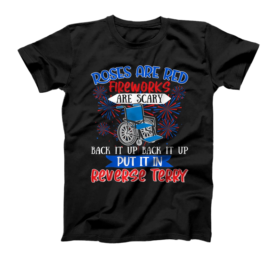 Fireworks Are Scary Fireworks Expert Technician July 4th T-Shirt, Women T-Shirt