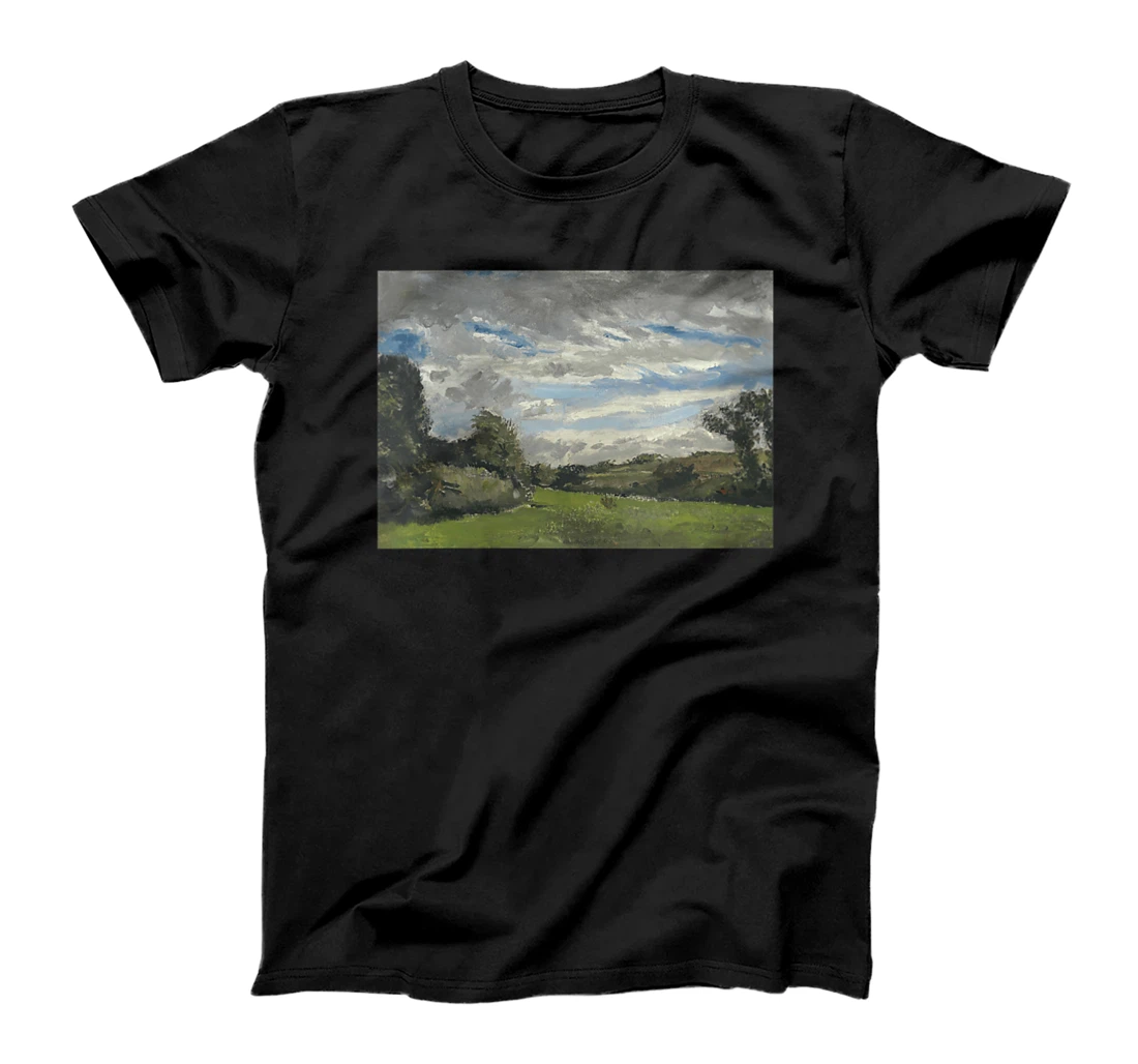 Womens In the Dunes Painting Vincent van Gogh Fine Art Landscape T-Shirt, Women T-Shirt