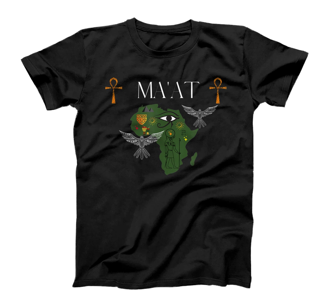 MA'AT (MAAT) Empowered African Ritual Initiation T-Shirt, Women T-Shirt