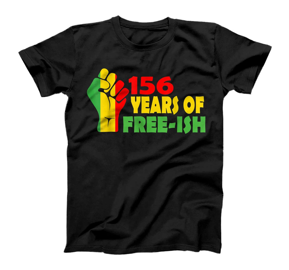 Personalized Juneteenth Is My Independence Day Free ish since 1865 T-Shirt, Kid T-Shirt and Women T-Shirt