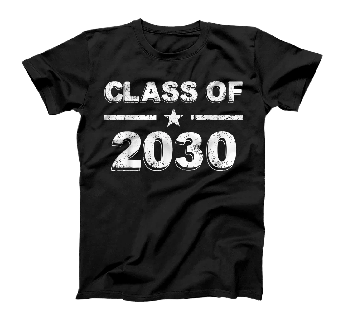 Personalized Class Of 2030 Grow With Me Graduation First Day Of School T-Shirt, Kid T-Shirt and Women T-Shirt
