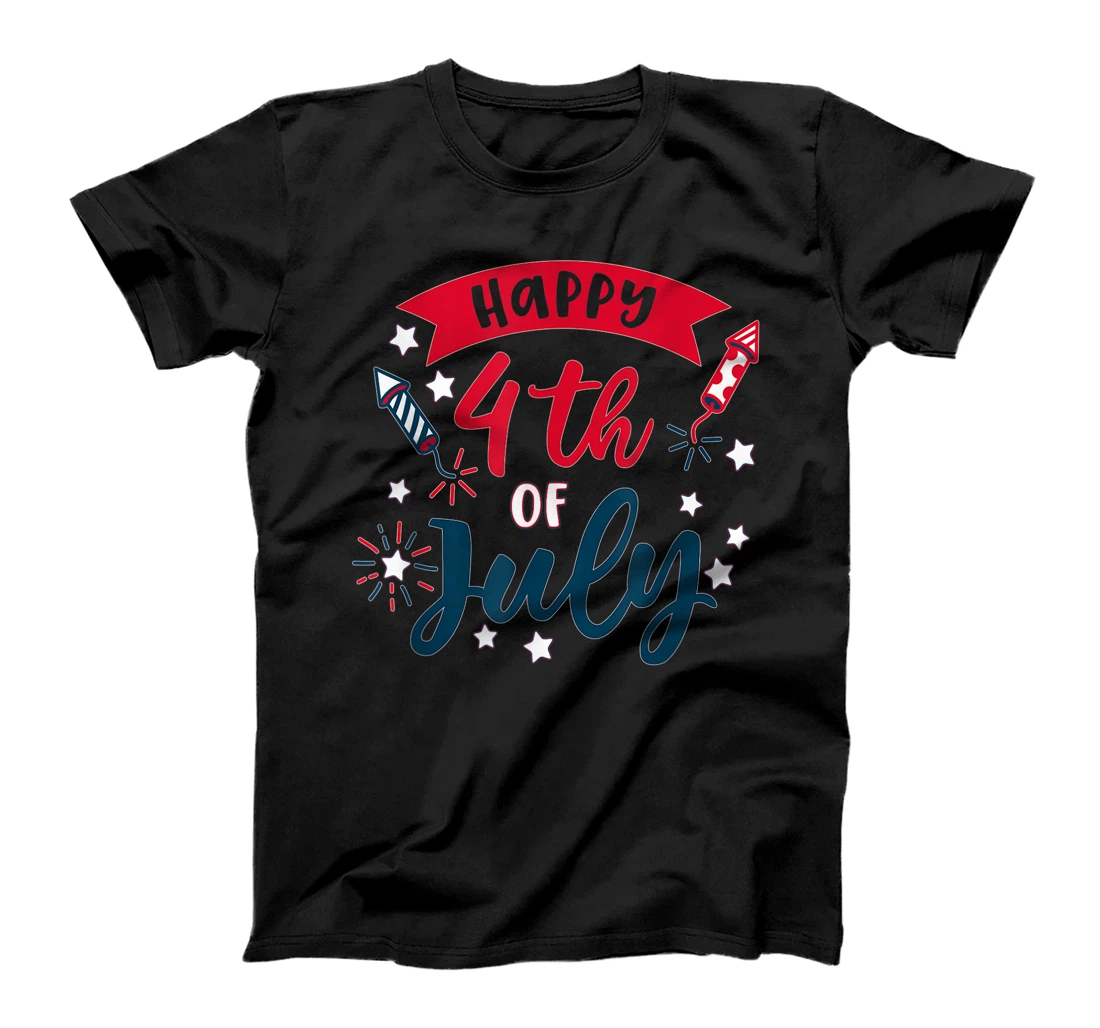 Celebrating Happy 4th July Patriotic day independence Cool T-Shirt, Kid T-Shirt and Women T-Shirt