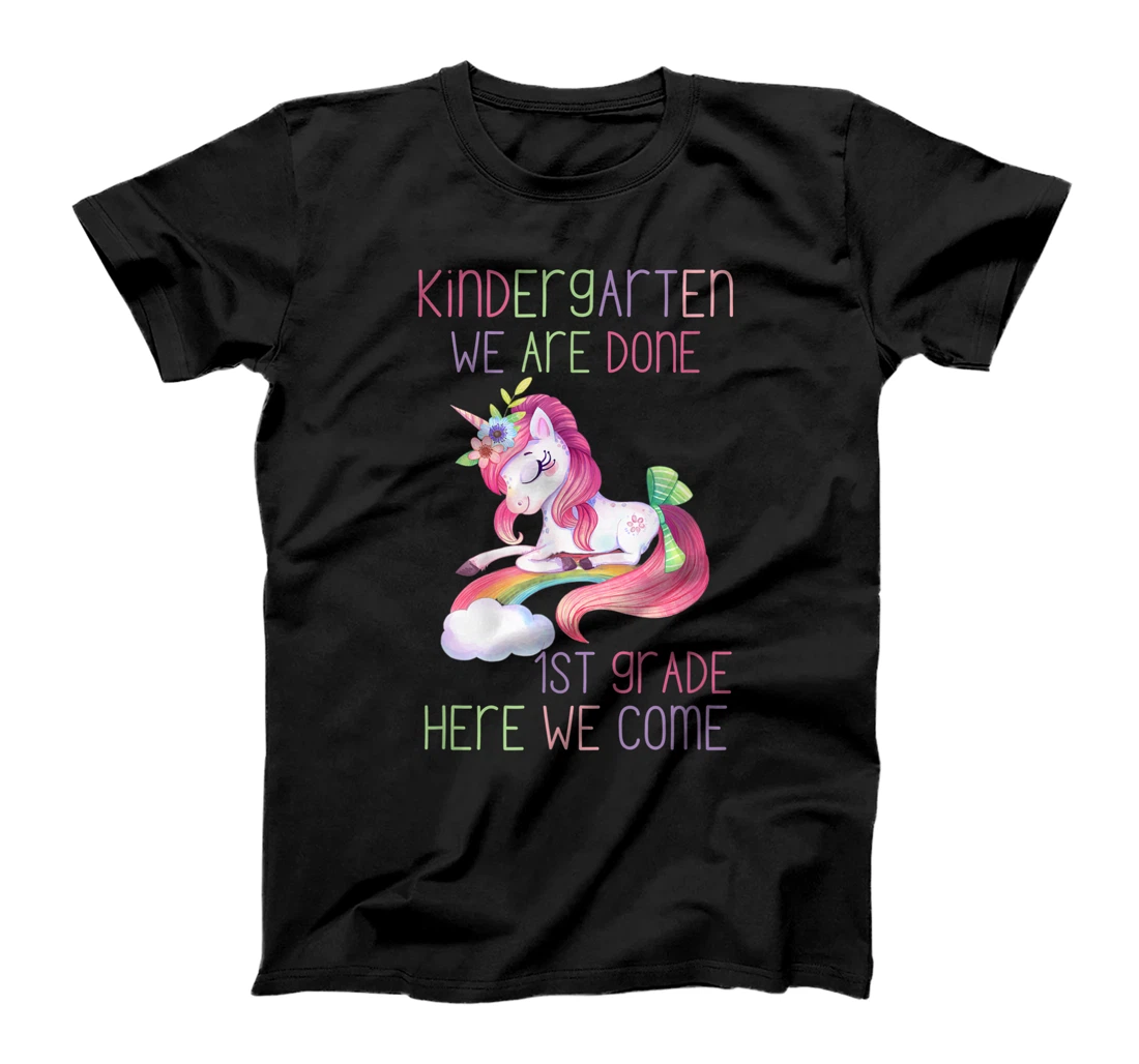 Kindergarten Graduation Magical Unicorn Gift T-Shirt, Kid T-Shirt and Women T-Shirt