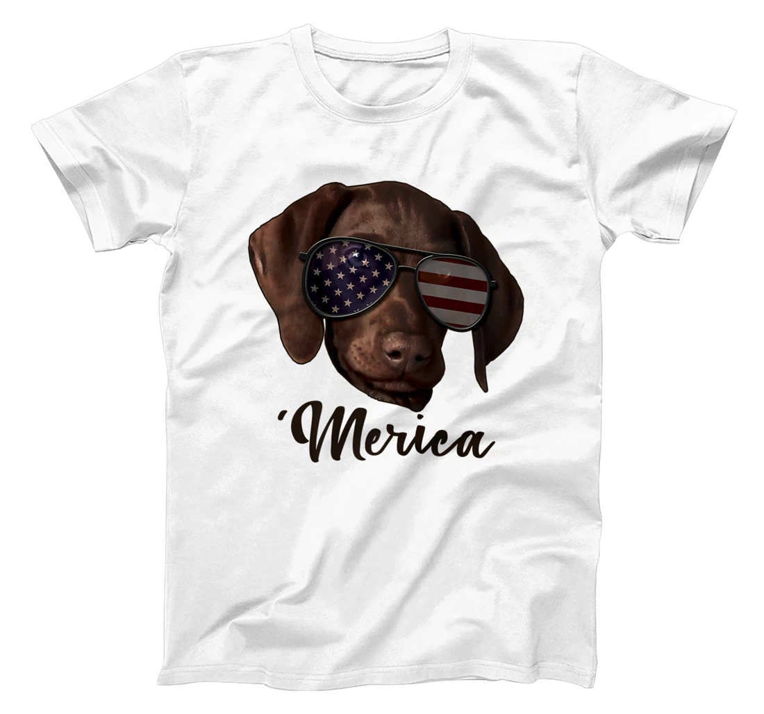 Personalized Dog Pointer American Flag Sunglasses 4th Of July USA 'Merica Premium T-Shirt, Kid T-Shirt and Women T-Shirt