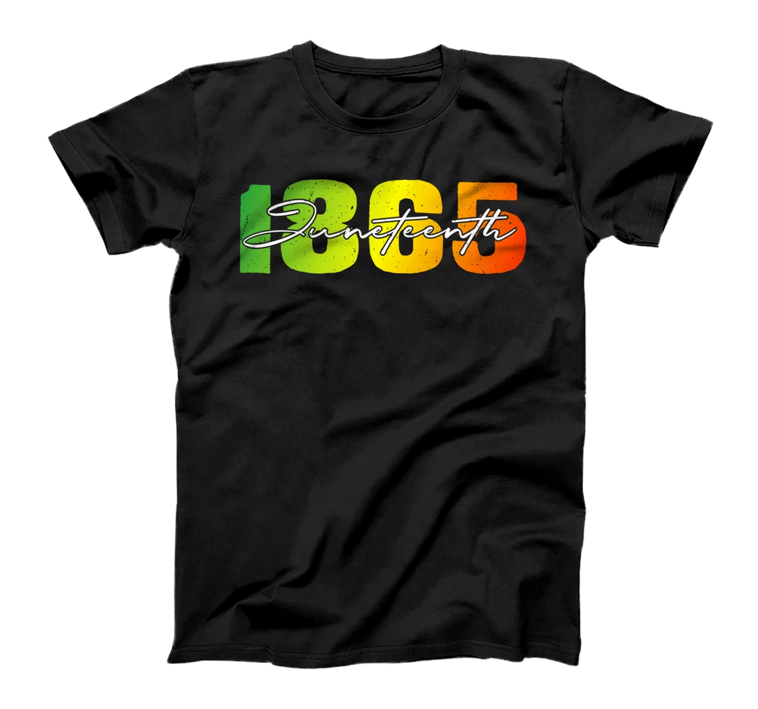Juneteenth 1865 Is My Independence Day Black History Pride T-Shirt
