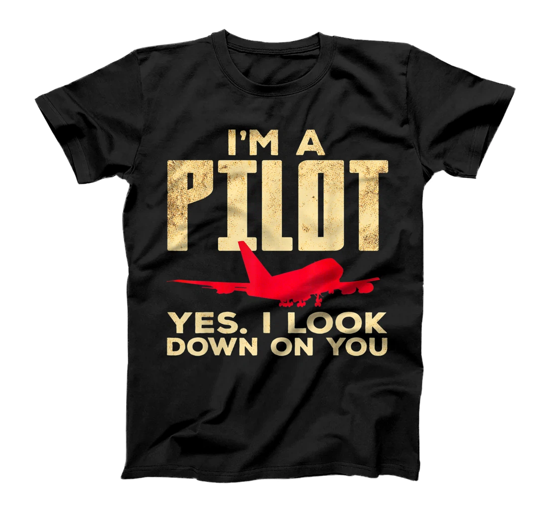 Airplane Aviation Flying Pilot T-Shirt, Women T-Shirt