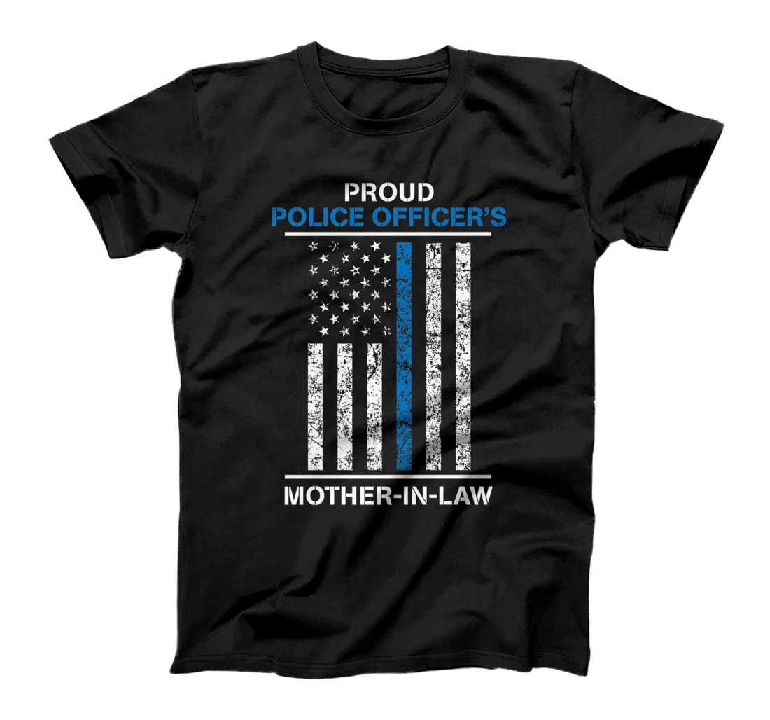 Proud Police Officer's Mother-in-law T-Shirt, Kid T-Shirt and Women T-Shirt