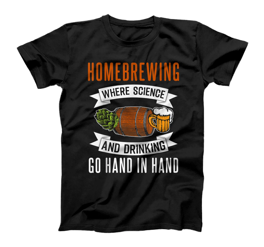 Homebrewing Science And Drinking Beer Design T-Shirt, Women T-Shirt